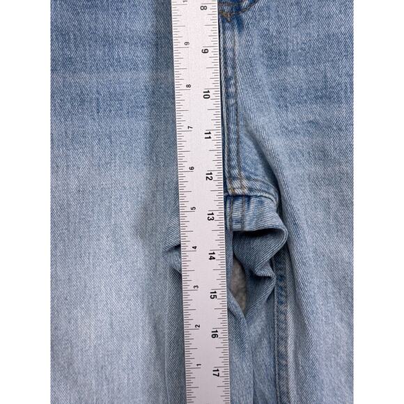 Abercrombie & Fitch Jeans 29 / 8 Womens Curve Love 90s Straight Distressed - Picture 4 of 8